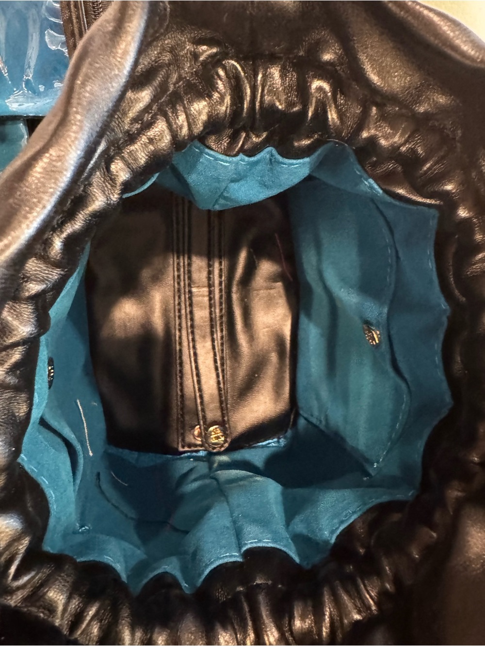 PurseN Black Quilted Drawstring Jewelry Bag - Picture 7 of 7